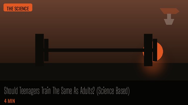 Should Teenagers Train The Same As Adults? (Science Based)